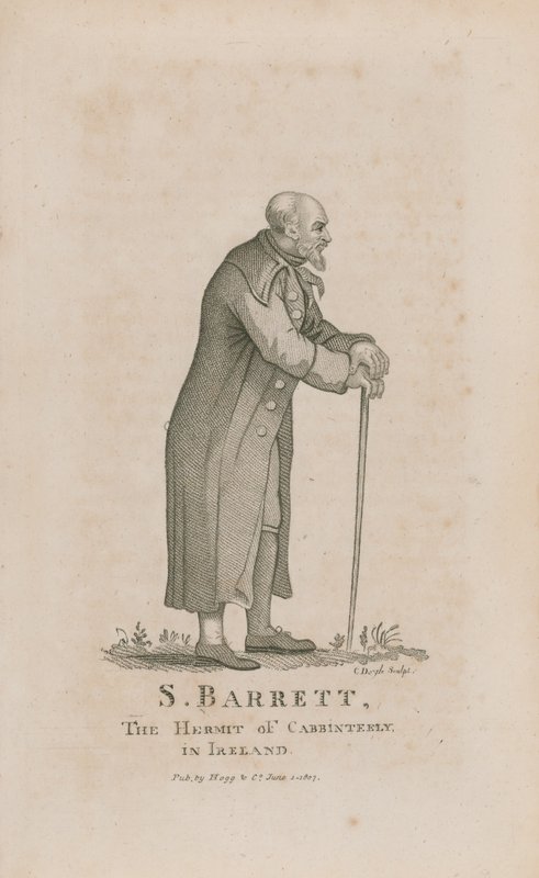 Porträt von S. Barrett von English School