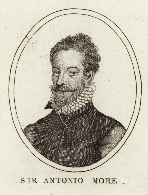 Porträt von Sir Antonis Mor von English School