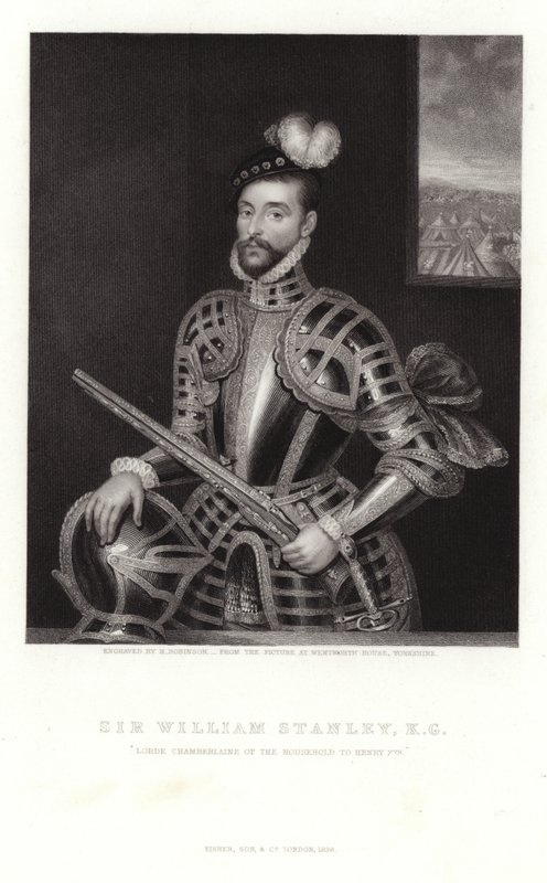 Porträt von Sir William Stanley von English School