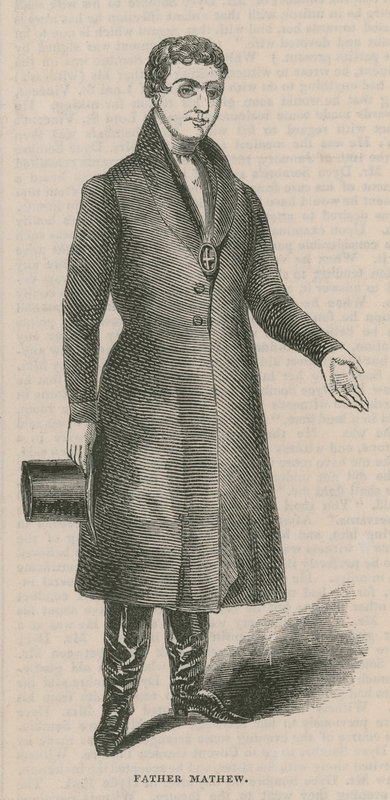 Porträt von Theobald Mathew von English School