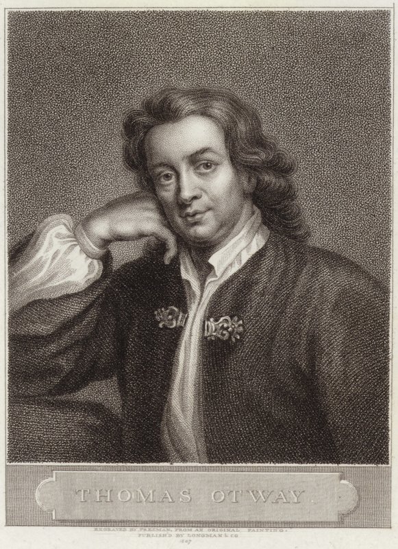 Porträt von Thomas Otway von English School
