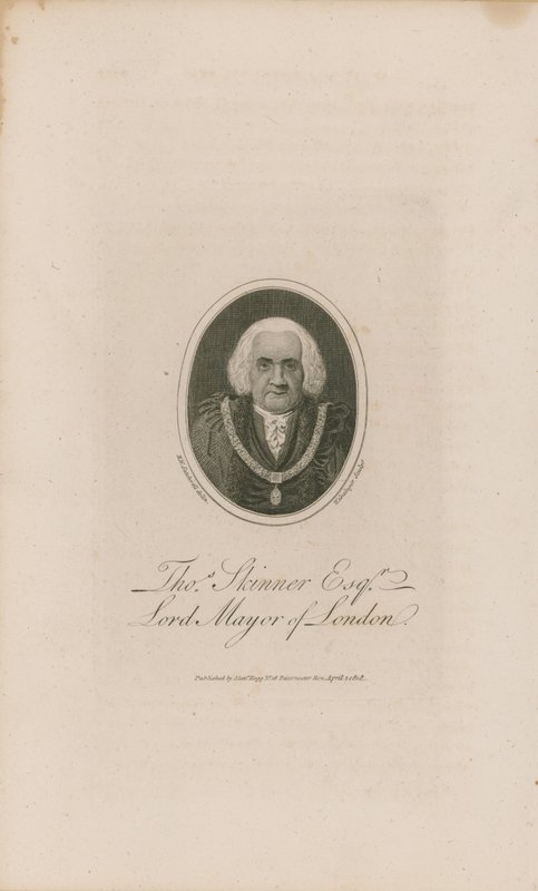 Porträt von Thomas Skinner von English School