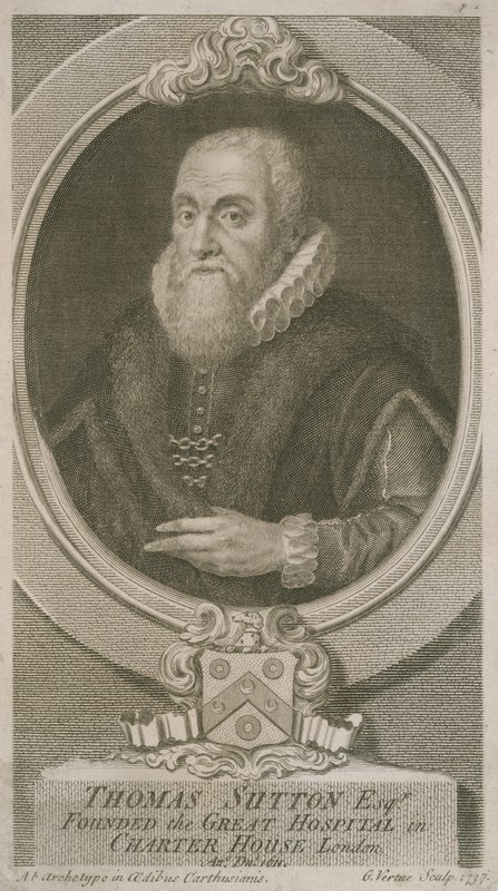 Porträt von Thomas Sutton von English School