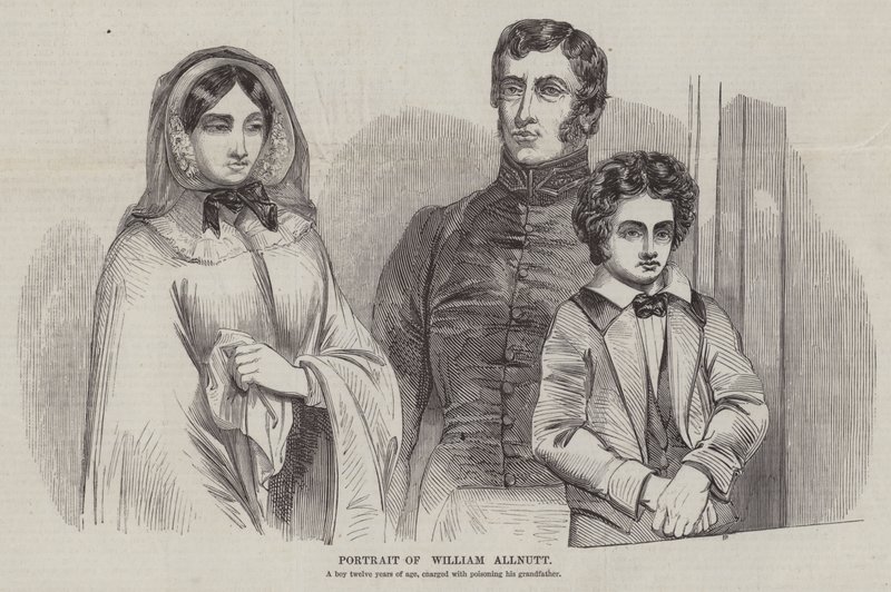 Porträt von William Allnutt von English School