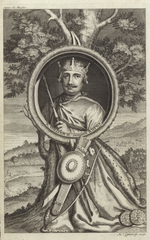 Porträt von Wilhelm II. von England von English School