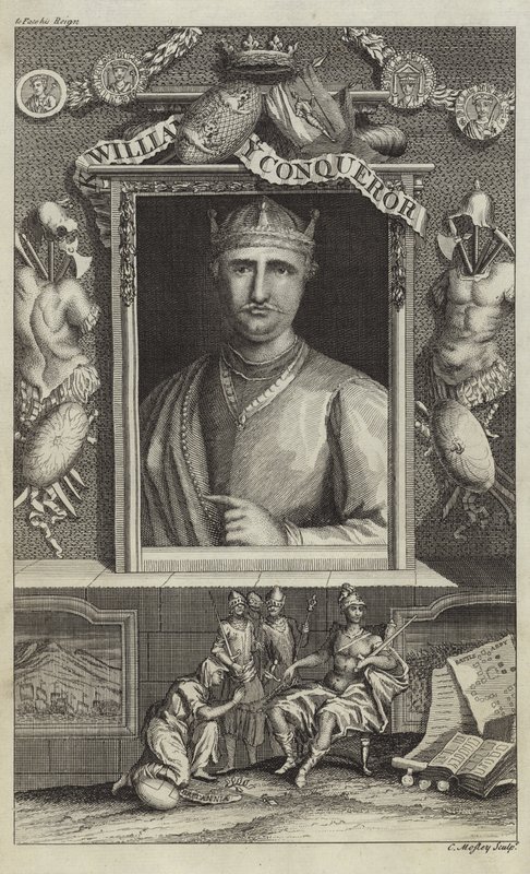 Porträt von Wilhelm dem Eroberer von English School
