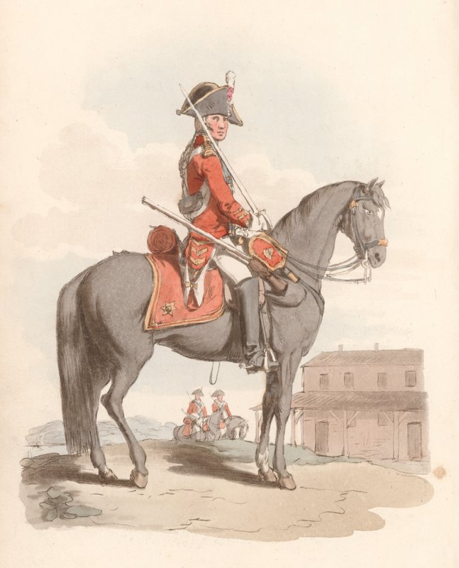 Soldat der Leibgarde von English School