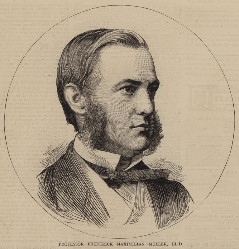 Professor Frederick Maximilian Muller, LLD (Stich) von English School