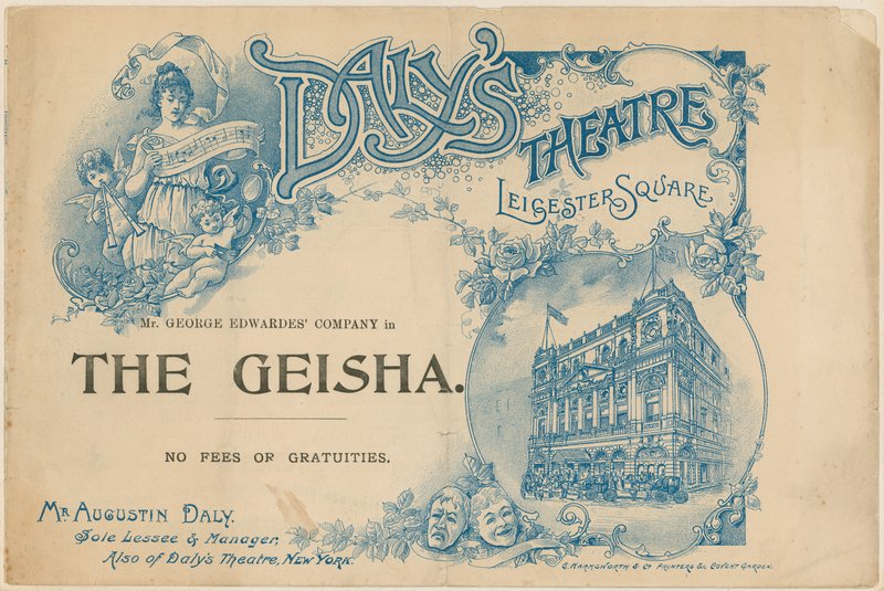 Programmcover für Die Geisha von English School