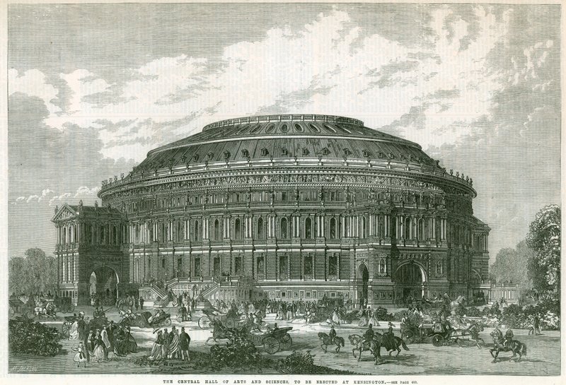 Vorgeschlagene Royal Albert Hall von English School