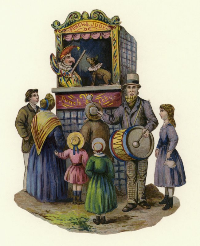 Punch und Judy Show von English School