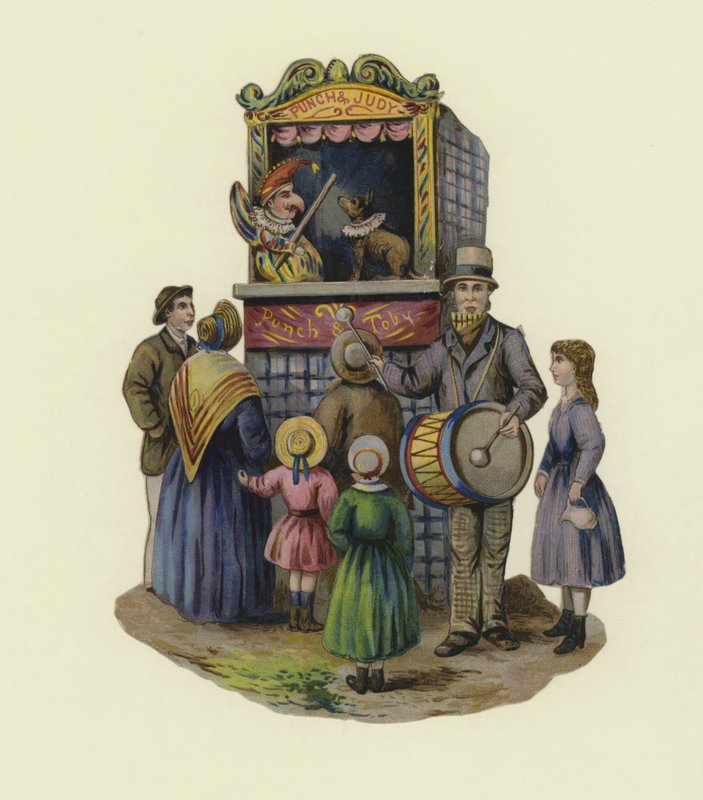 Punch-und-Judy-Show von English School