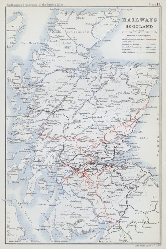 Eisenbahnen von Schottland von English School