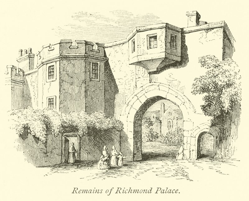 Überreste des Richmond-Palastes von English School