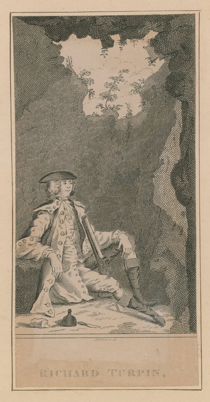 Richard Turpin alias Dick Turpin, Straßenräuber von English School