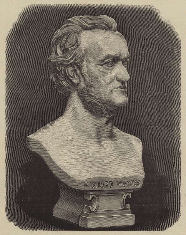 Richard Wagner (Gravur) von English School