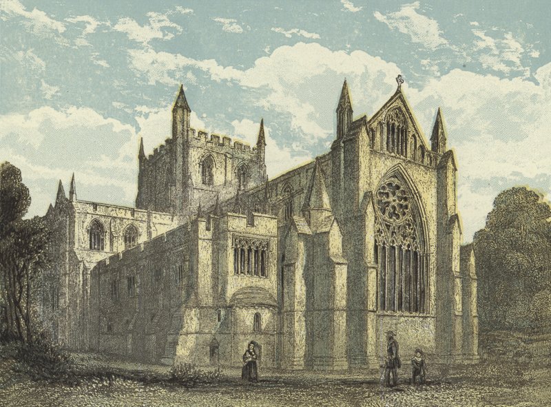 Ripon Kathedrale, Südostansicht von English School