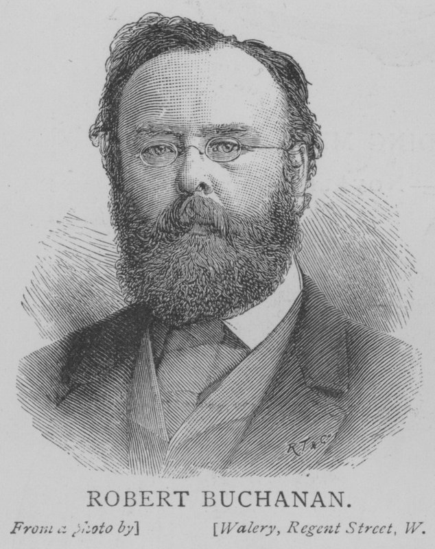 Robert Buchanan (Gravur) von English School