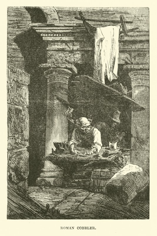 Römischer Schuster von English School