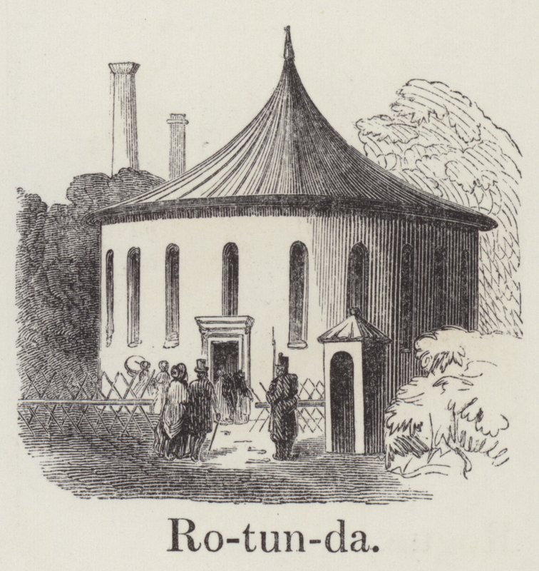 Rotunde (Gravur) von English School