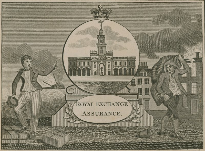 Royal Exchange Assurance, London von English School