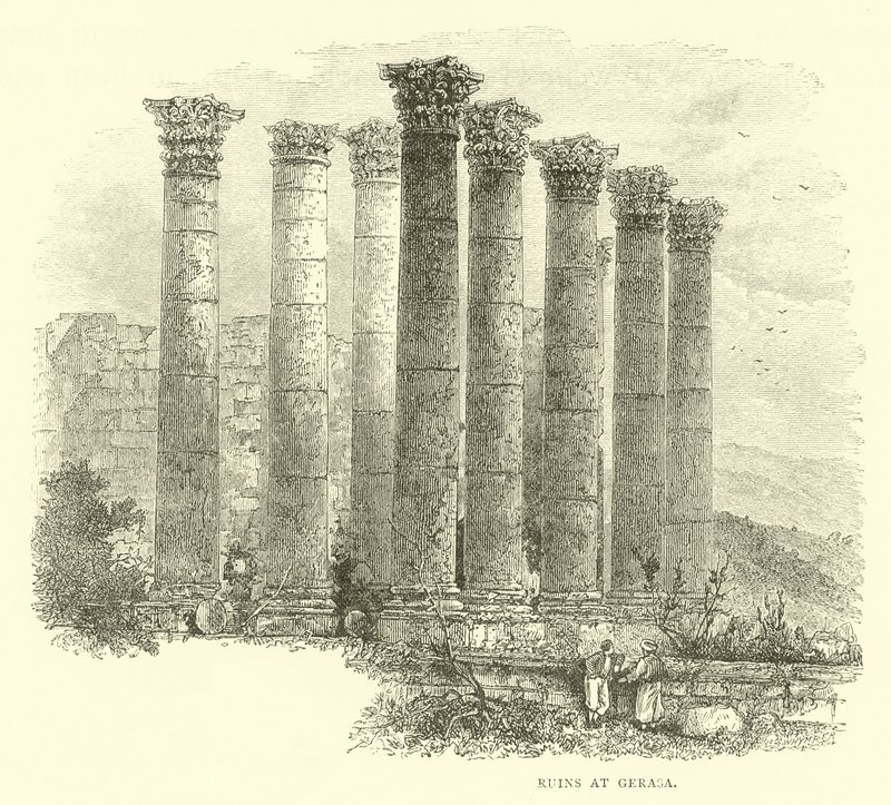 Ruinen von Gerasa von English School