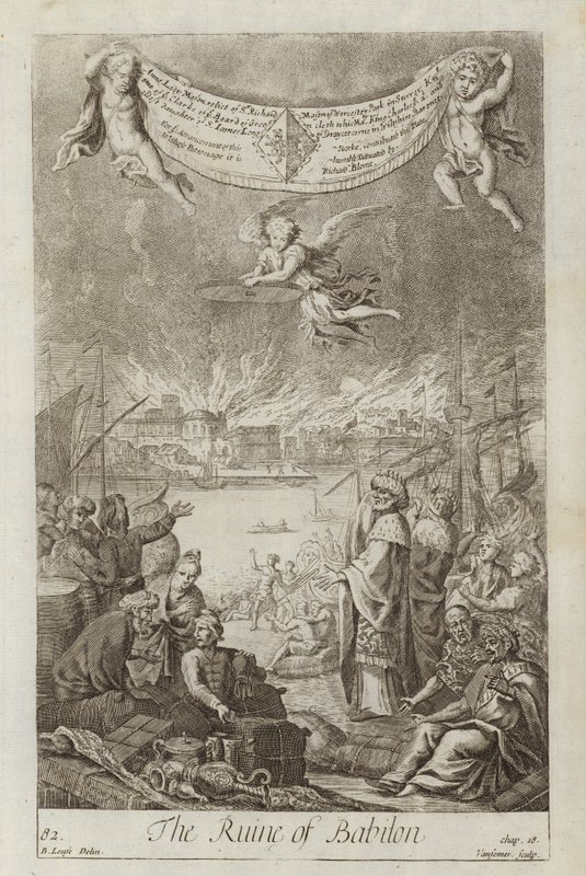 Ruinen von Babylon von English School