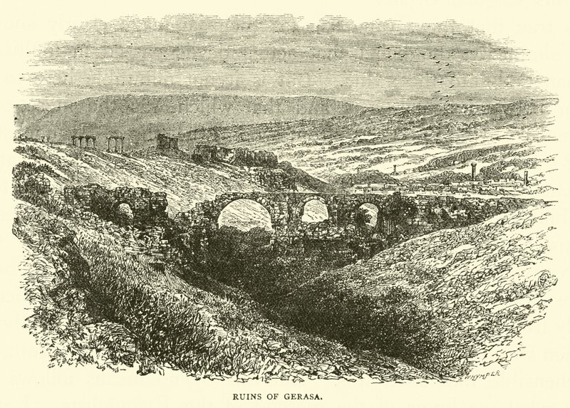 Ruinen von Gerasa von English School