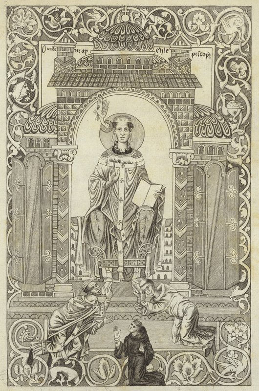 Heiliger Dunstan von English School