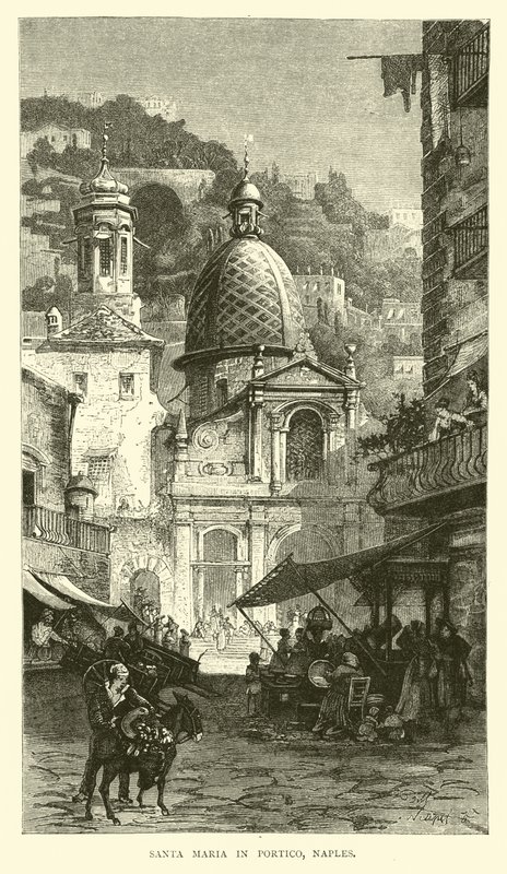 Santa Maria in Portico, Neapel von English School