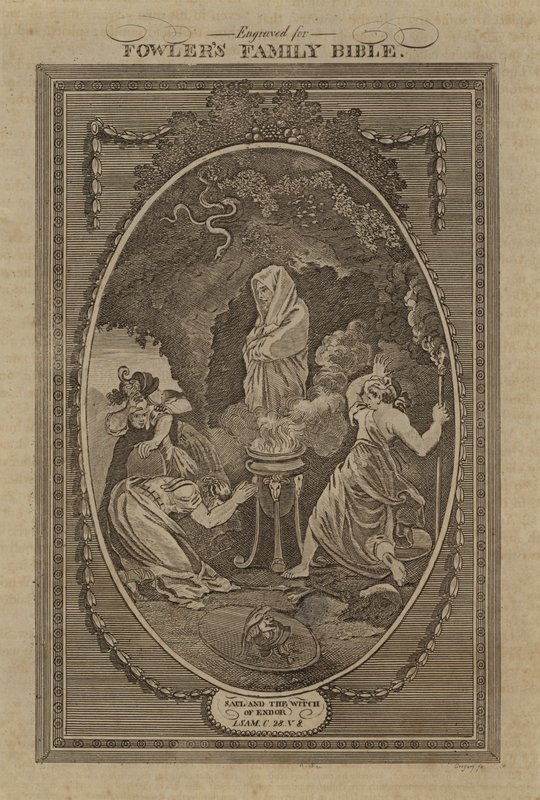 Saul und die Hexe von Endor von English School