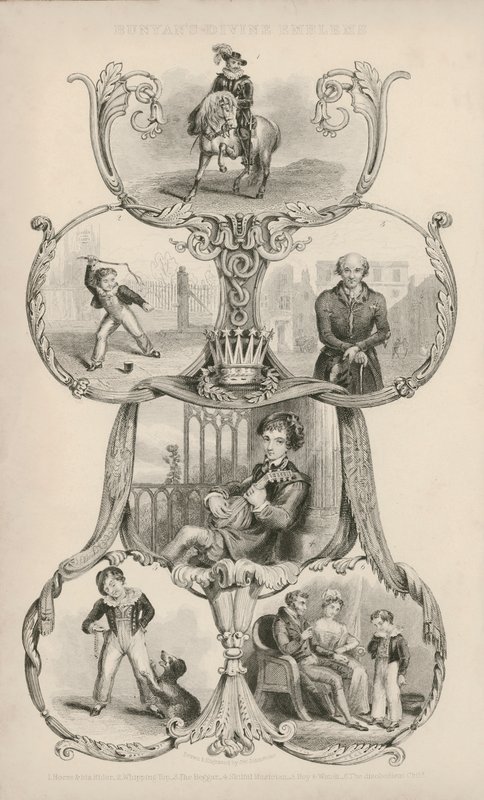 Szenen aus Der Pilgerreise von English School