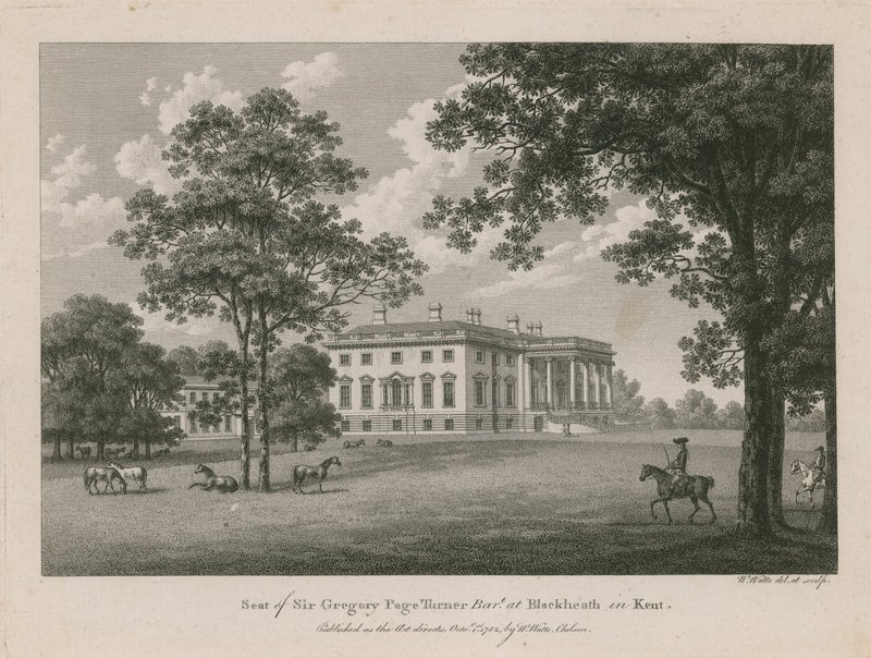 Sitz von Sir Gregory Page Turner von English School