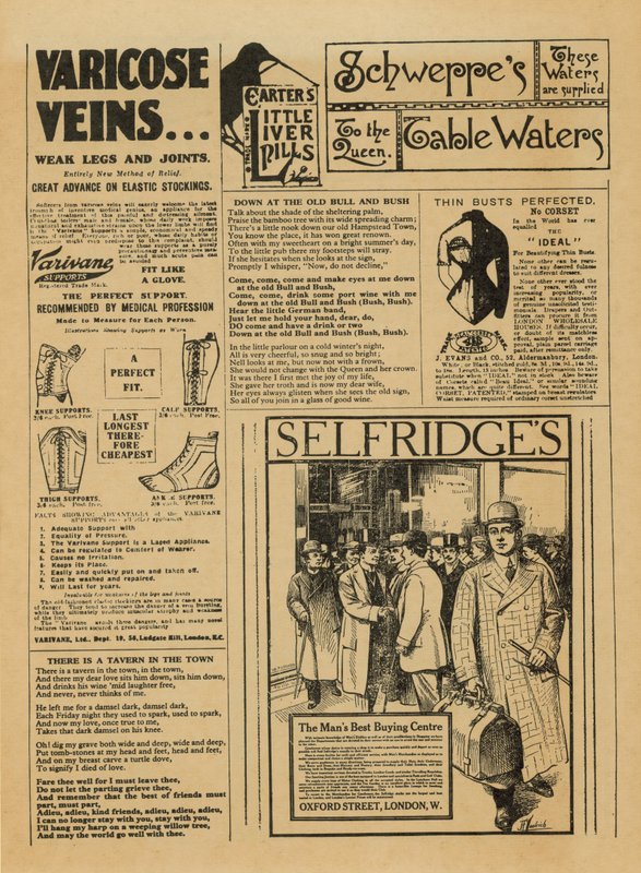 Selfridges Werbung von English School