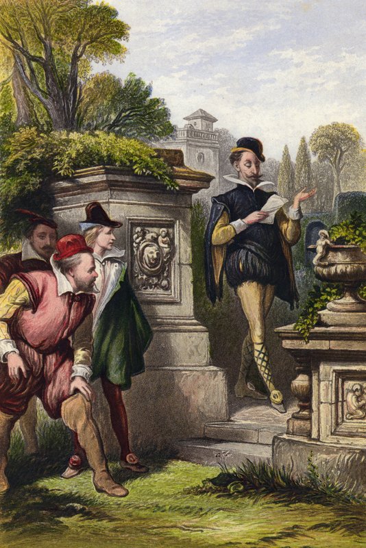 Shakespeare, Was ihr wollt, Akt II, Szene 5 von English School