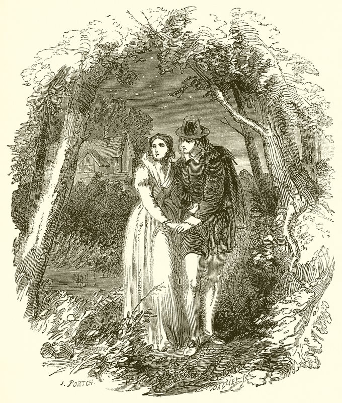Shakespeare mit seiner zukünftigen Frau von English School
