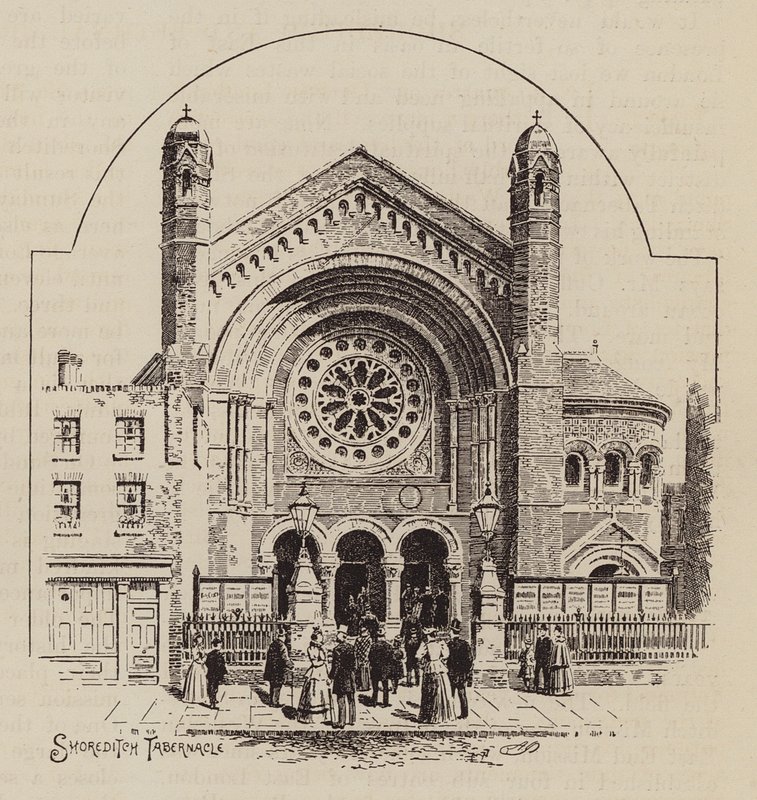Shoreditch Tabernacle (Stich) von English School