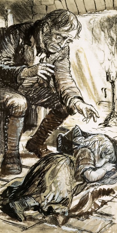 Silas Marner und Eppie von English School