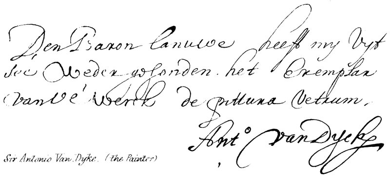 Sir Antonio Van Dyke von English School