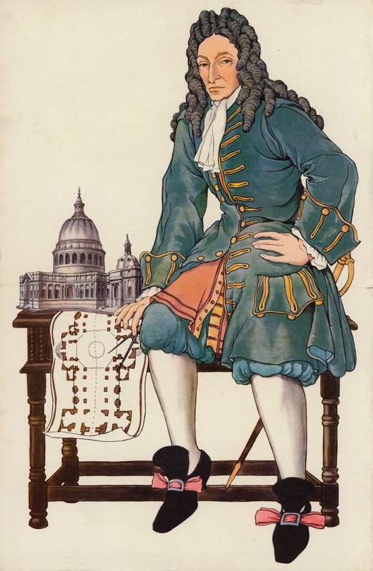 Sir Christopher Wren von English School