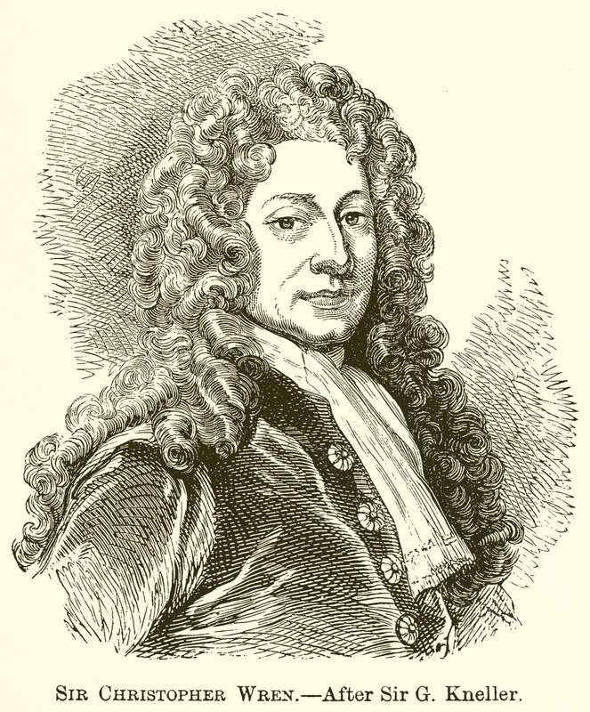 Sir Christopher Wren von English School