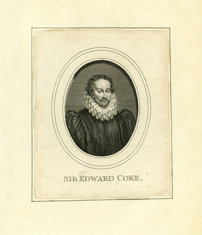 Sir Edward Coke von English School
