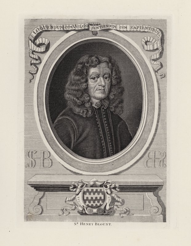 Sir Henry Blount (Gravur) von English School