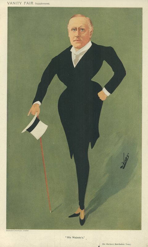 Sir Herbert Beerbohm Tree von English School