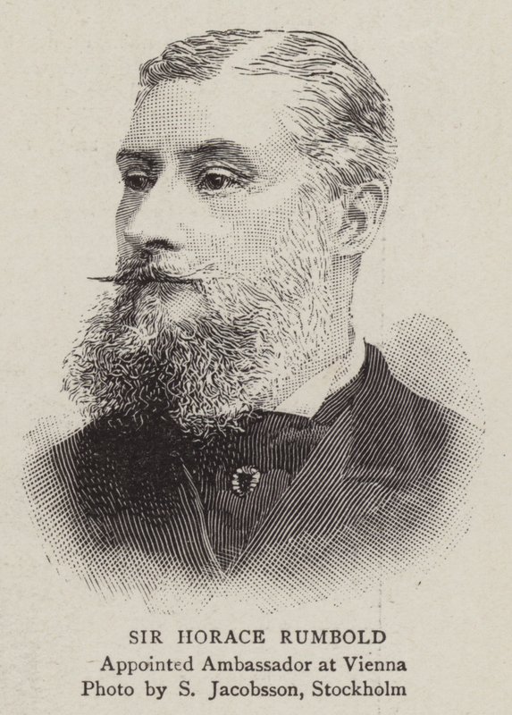 Sir Horace Rumbold (Gravur) von English School