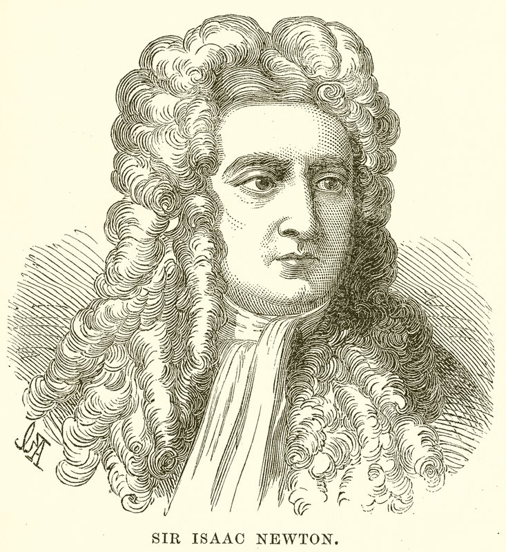 Sir Isaac Newton von English School