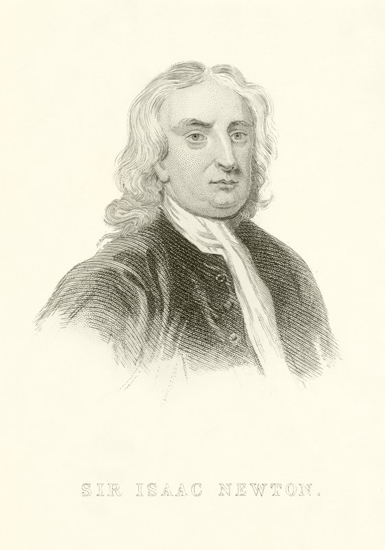 Sir Isaac Newton von English School