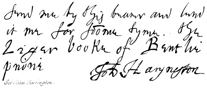 Sir John Harrington von English School