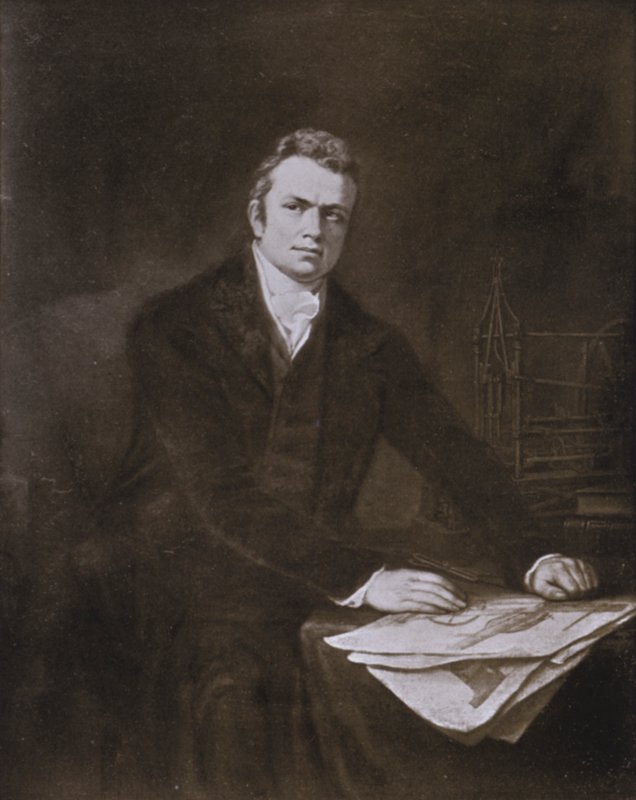 Sir Marc Isambard Brunel (Lithografie) von English School