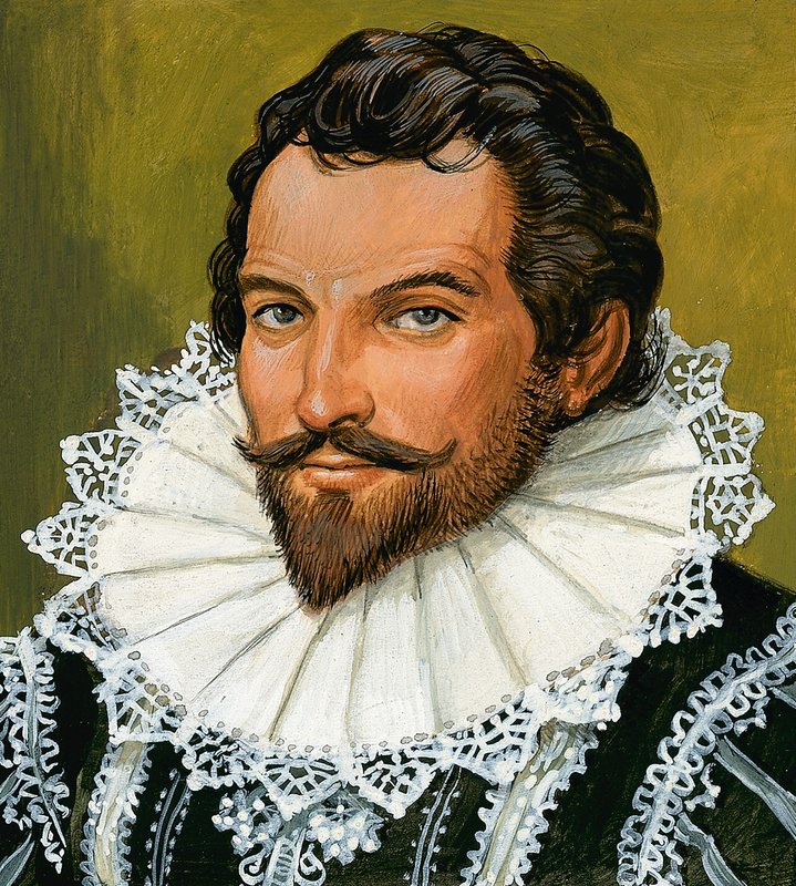 Sir Walter Raleigh von English School